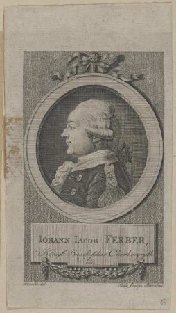 Bildnis des Iohann Iacob Ferber