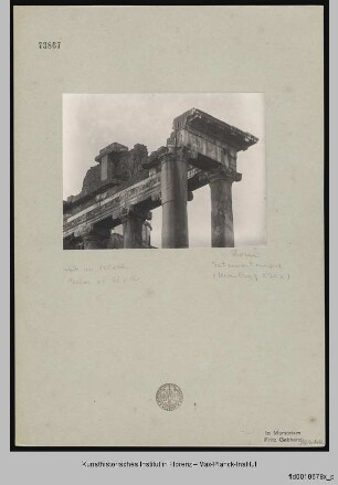 Tempel des Saturn, Saturntempel, Tempio di Saturno, Rom