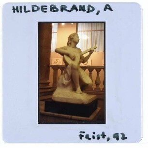 Hildebrand, Lautespielendes Mädchen