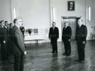 Friedrich Dickel auf einer Veranstaltung