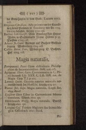 Magia naturalis.