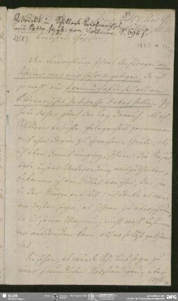 Eigenh. Brief von August Wilhelm von Schlegel an Georg Joachim Göschen, Jena, 17.11.1796