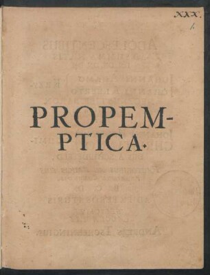 Propemptica