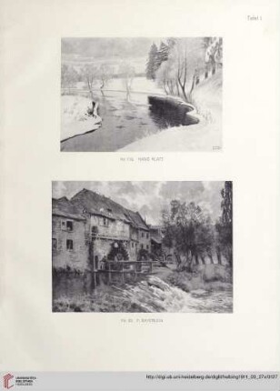 Tafeln I-XIV