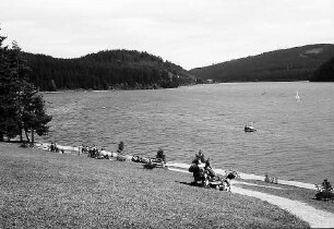 Parkanlage beim Campingplatz am Schluchsee