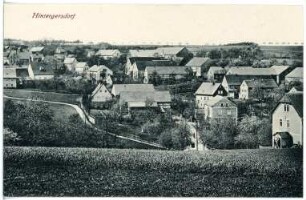 Hintergersdorf. Blick auf Hintergersdorf