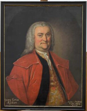 Bildnis von Prof. Georg Gottlob Richter