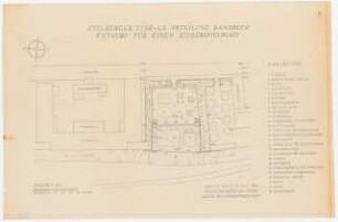 Stollberger Zink AG, Werk Ramsbeck: Kinderspielplatz: Grundriss 1:200