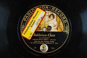 Soldaten-Chor : aus "Margarethe"; Legt die Waffen nieder / (Gounod)