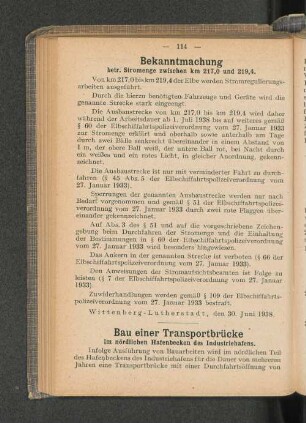 Bau einer Transportbrücke