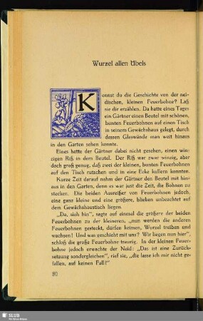 Wurzel allen Übels