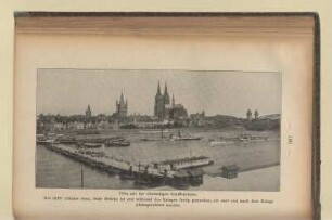 Cöln mit der ehemaligen Schiffsbrücke