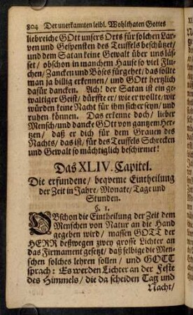 804-824, Das XLIV. Capitel.
