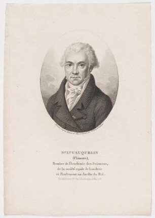 Bildnis des Nas. Lis. Vauquelin