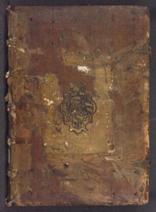 Supralibros Stadtbibliothek Nürnberg mit dem Wappen des Kirchenpflegers Hieronymus Paumgärtner