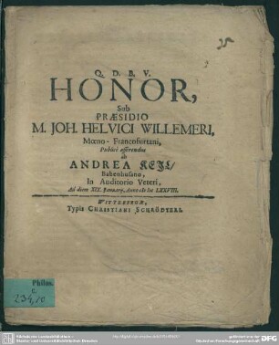 Honor