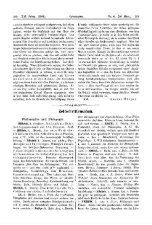 Zeitschriftenschau