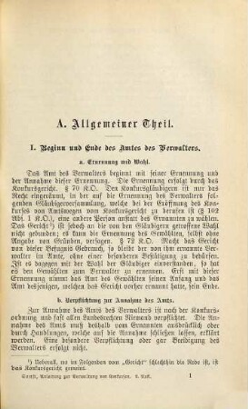 Anleitung zur Verwaltung von Konkursen nach der Reichs-Konkursordnung ... f. d. Praxis bearb. v. [Jul.] Senst, Amtsgerichtsr.