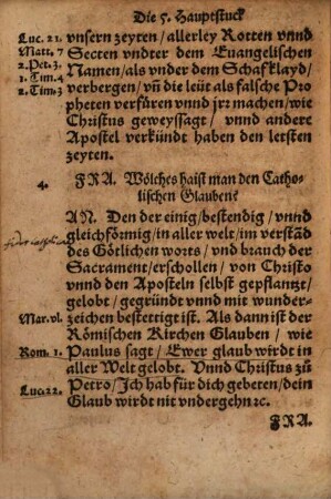 Handbüchlein Des klein Christianismi : vom rechten Glauben, thun vnd lassen, hoffnen vnnd förchtens, kurtz vnd gut, leicht vnd nutzlich