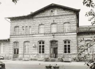 Annaburg Bahnhof, Empfangsgeb.