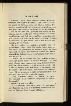 Le 30 Avril