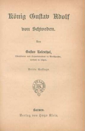 König Gustav Adolf von Schweden
