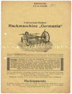 Hackmaschine "Germania"