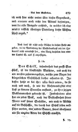 § 11. Von dem Schiffbau überhaupt