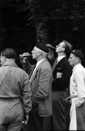 Schauinsland-Rennstrecke; Training; Präsident des ADAC trinkt Coca-Cola