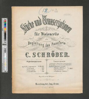 Romanze : op. 30, No 1