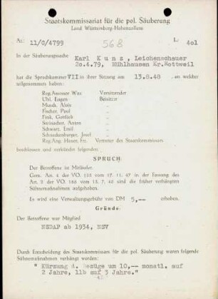 Kunz, Karl