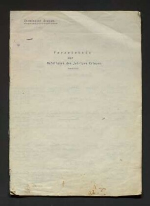 Namensverzeichnis der Kriegssterbefälle Heepen, Zweiter Weltkrieg (chronologisch)