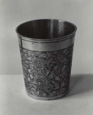 Silbervergoldeter Becher