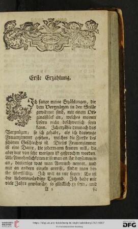 Erste Erzählung - Zehnte Erzählung