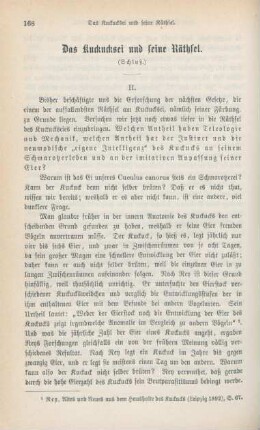 168-177 Das Kuckucksei und seine Räthsel : Schluß