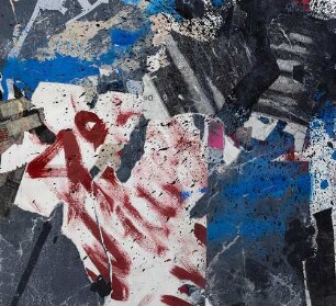 „blau, auftauchend“ Februar 2018