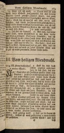 169-190, Vom heiligen Abendmahl