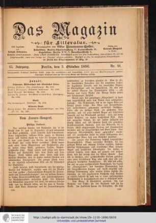 Nr. 40. - 03. Oktober 1896