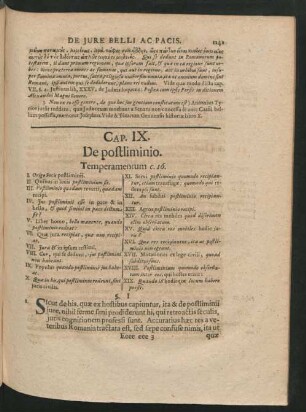 Cap. IX. De postliminio.
