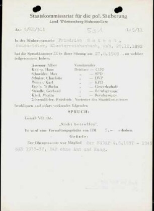 Haisst, Friedrich