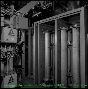 Heißdampfkreislaufexperiment der Abteilung Reaktorbetrieb und Technik (RB) im Rahmen des Projektes FR2/55 am Forschungsreaktor 2 (FR 2)