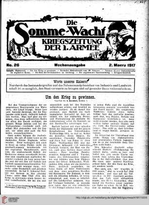 Hefte 26-38, März 1917