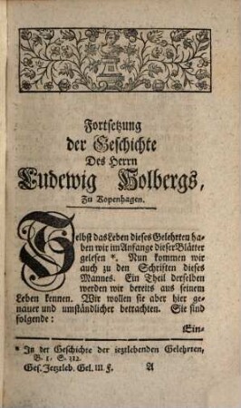 Geschichte jezt lebender Gelehrten. 3, 3. 1741