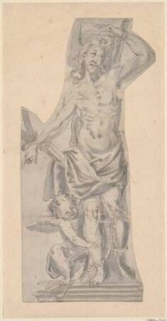 Heiliger Sebastian mit Engel