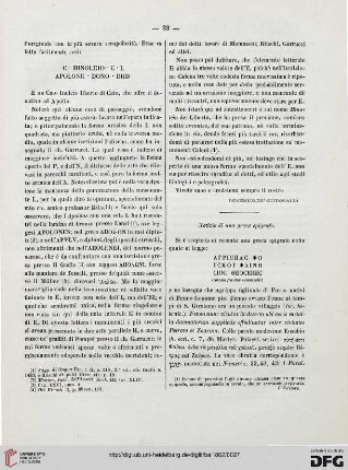 Notizie di una greca epigrafe