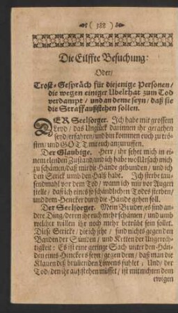 Die Eilffte Besuchung: