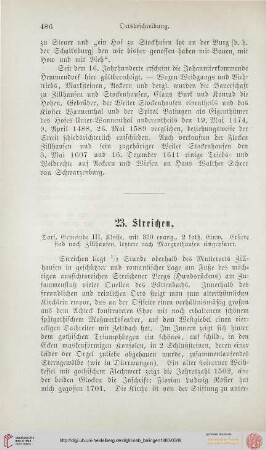 23: Streichen