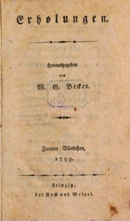 Erholungen. 1799, H. 2