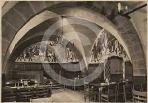 Gastraum im "Schweidnitzer Keller" des Rathauses Breslau