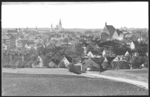 Freiberg. Blick auf Freiberg